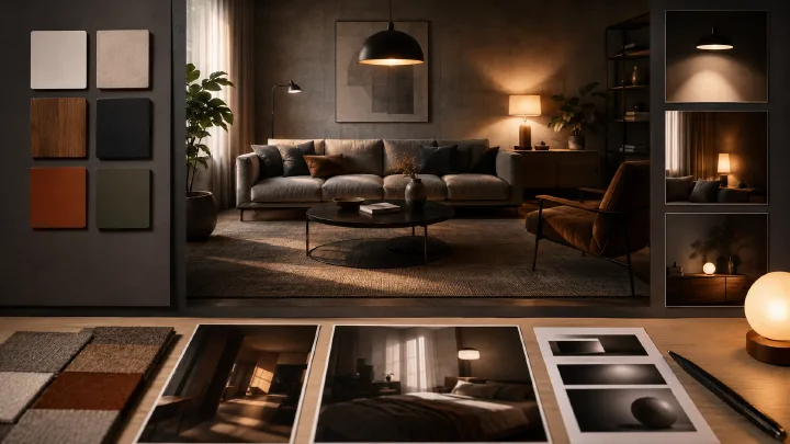 Indoor Lighting AI Prompts: Control Practical Light, Falloff, and Bounce cover image