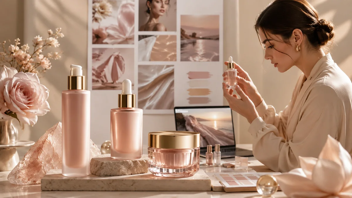 Beauty Brand Visual System with AI: Product, Scene, and Story Assets