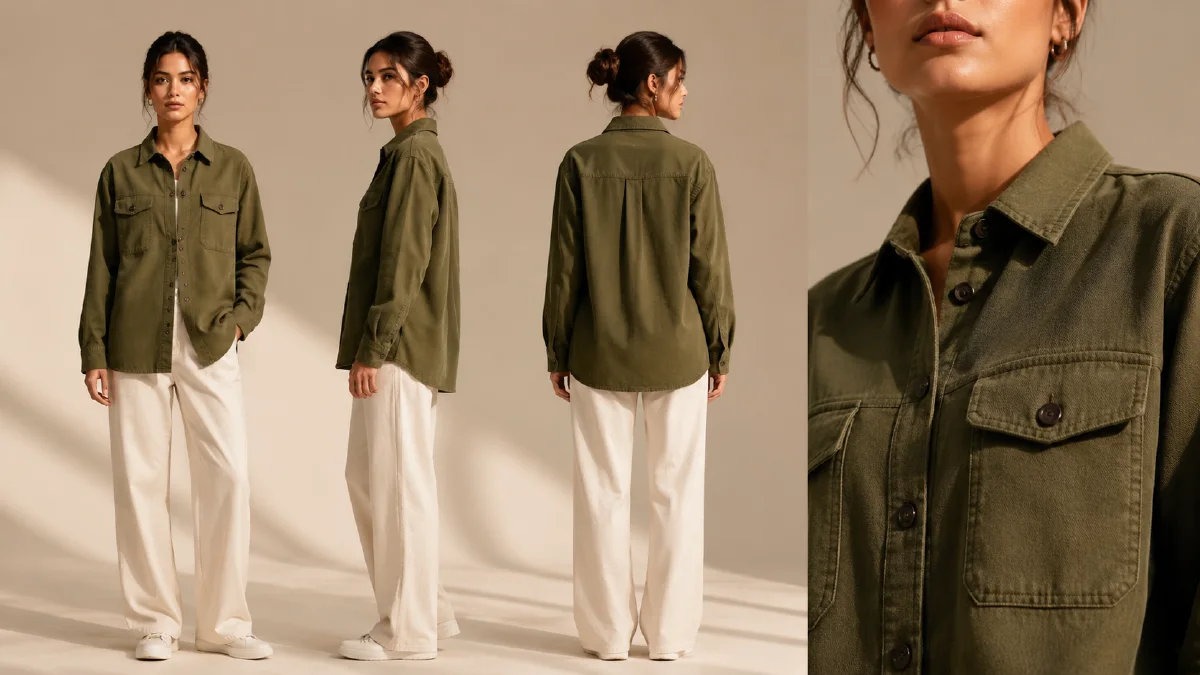 Multi-Angle Model References for AI Apparel Photos