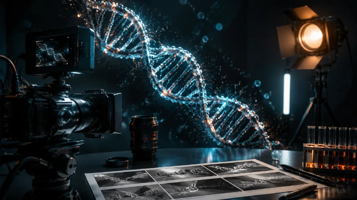 Biotech DNA Motion: Build a Clean Homepage Animation with AI