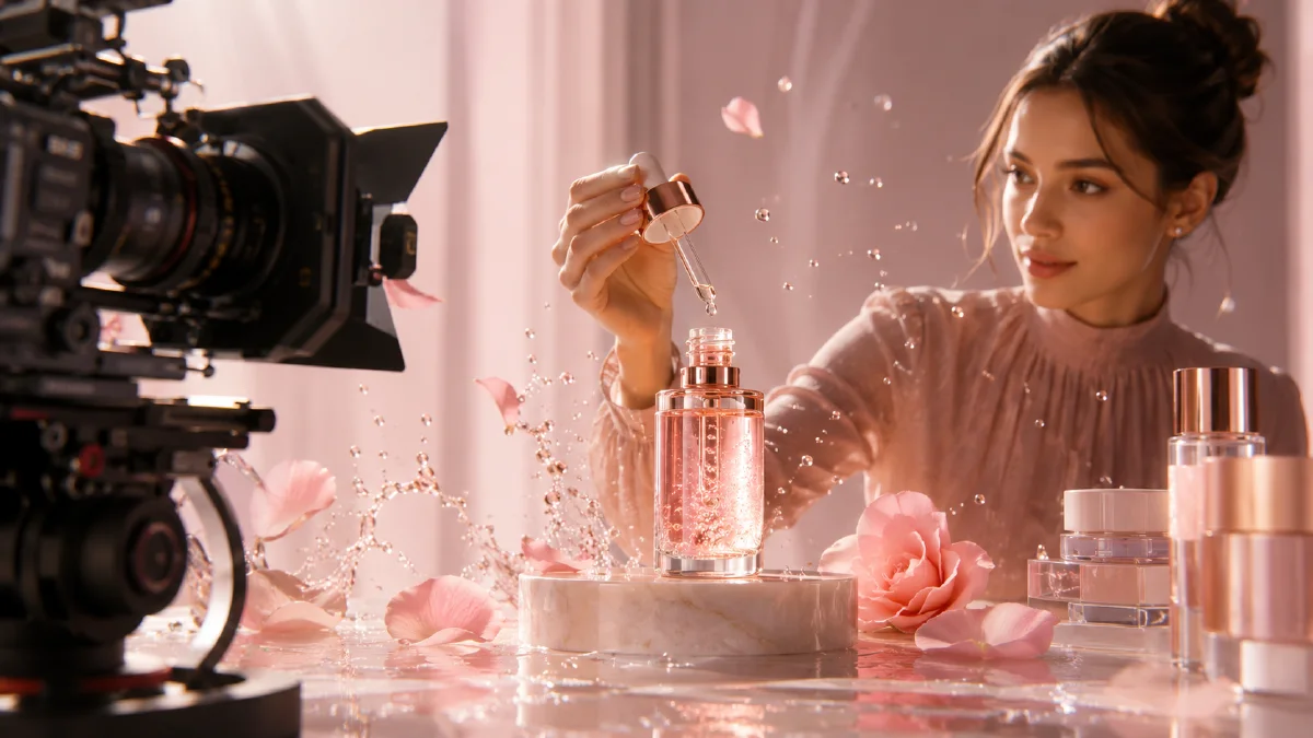 Viral Beauty Product Video Workflow with AI