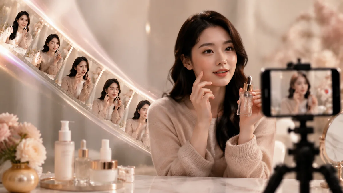 AI Skincare UGC Video Keyframe Workflow: Keep One Creator Stable