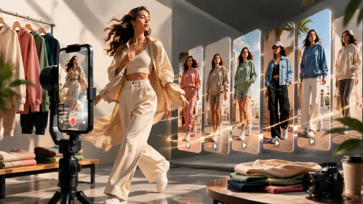 AI Apparel TikTok Batch Video Workflow cover image
