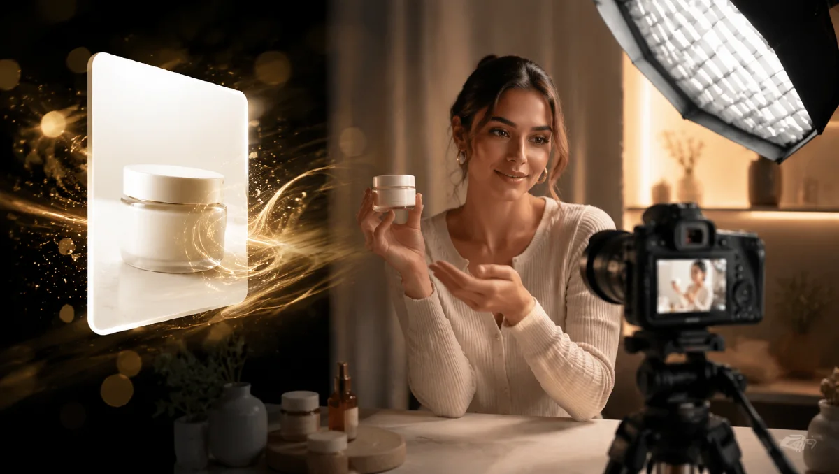 White Background Product Image to UGC Video: Turn One SKU Photo into Ads