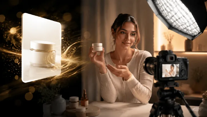 White Background Product Image to UGC Video: Turn One SKU Photo into Ads cover image