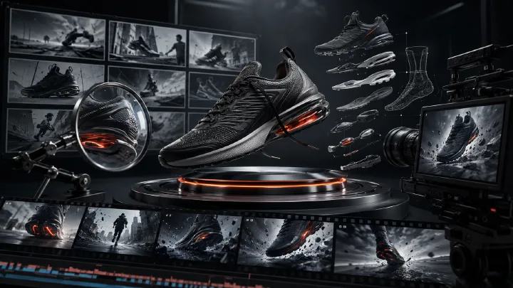 Sneaker CG Ad Video Workflow cover image