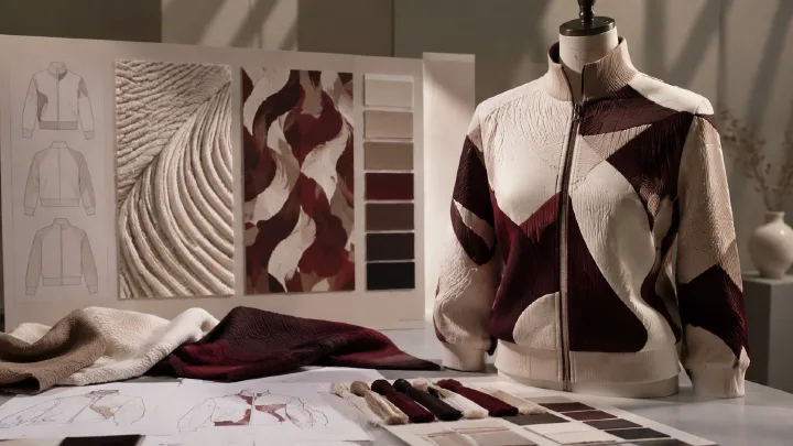 AI Apparel Design Pattern Workflow: Combine Silhouette and Surface cover image
