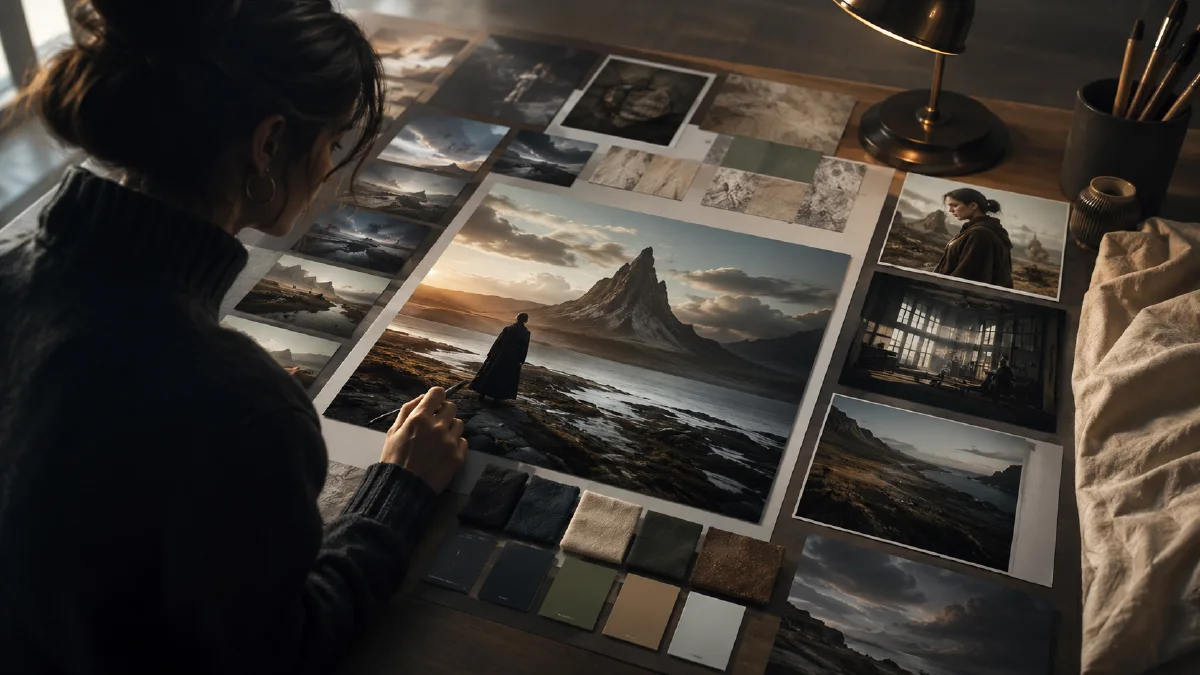 Reference Image Prompting: Use Images for Style, Composition, and Materials