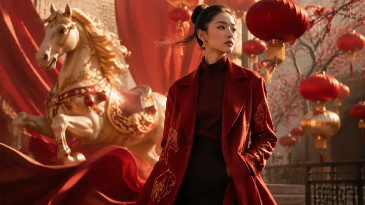 Horse-Year Fashion Campaign AI Workflow cover image