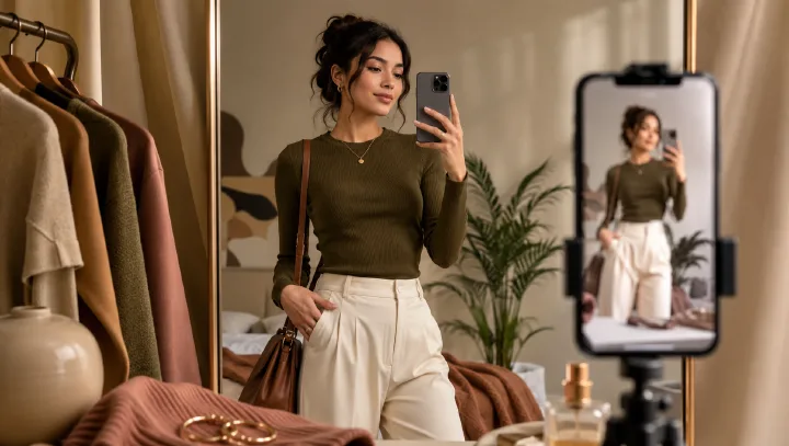 Mirror Selfie UGC Product Video Workflow cover image