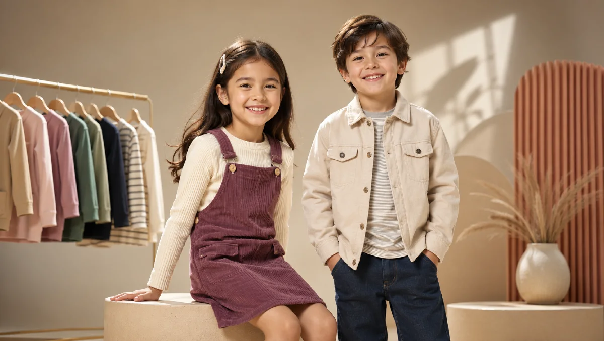 AI Children Apparel Model Photos for Ecommerce Catalogs