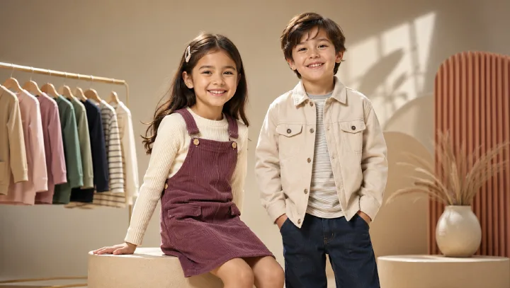 AI Children Apparel Model Photos for Ecommerce Catalogs cover image
