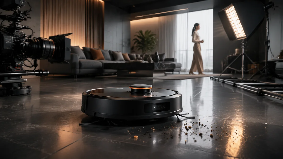 AI Robot Vacuum TVC Workflow for Premium Home Product Ads