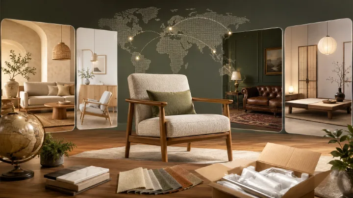 Cross-Border Ecommerce Scene Images: Furniture Lifestyle Workflow cover image