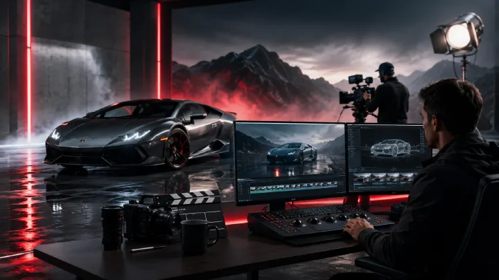 AI Sports Car Commercial Workflow: Four Tools, One Cohesive Film cover image