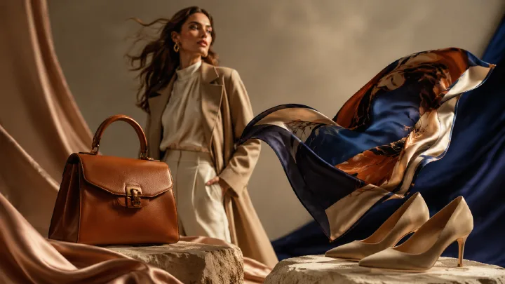 AI Fashion Accessory Video Ads for Bags, Scarves, and Shoes cover image