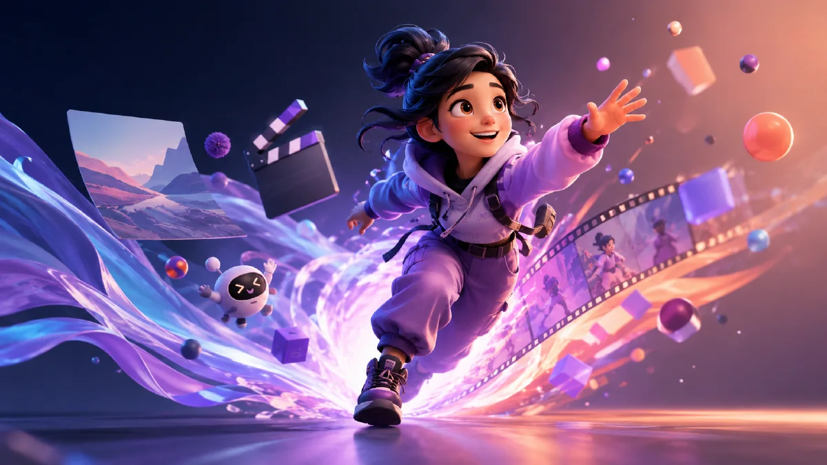 AI Banner Character Animation Workflow for Brand Homepages