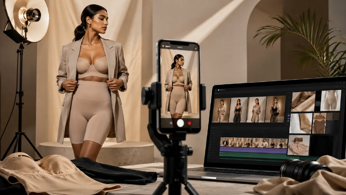 AI Shapewear TikTok Video Workflow