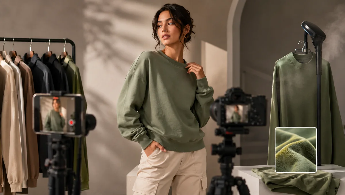 Clothing UGC Video Replication Workflow