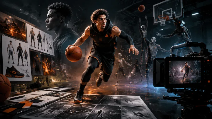 AI Basketball Concept Video Workflow cover image