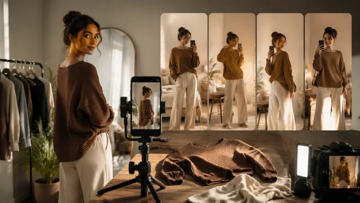 Lifestyle Product Video Automation Workflow From One Apparel Image cover image