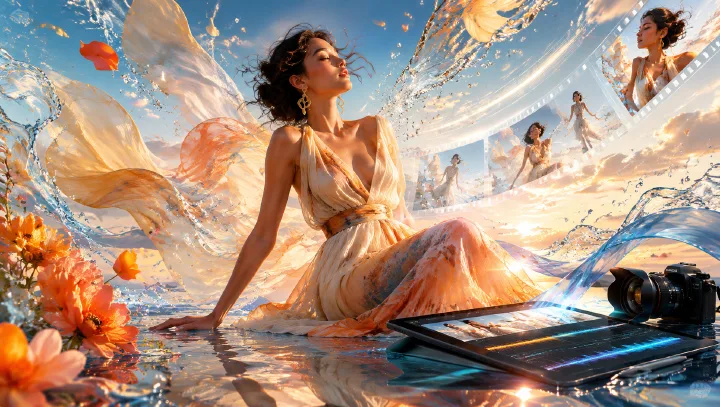 Surreal Summer AI Fashion Video Workflow cover image