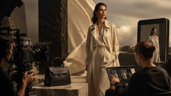 Luxury Fashion AI Ad Video Workflow cover image
